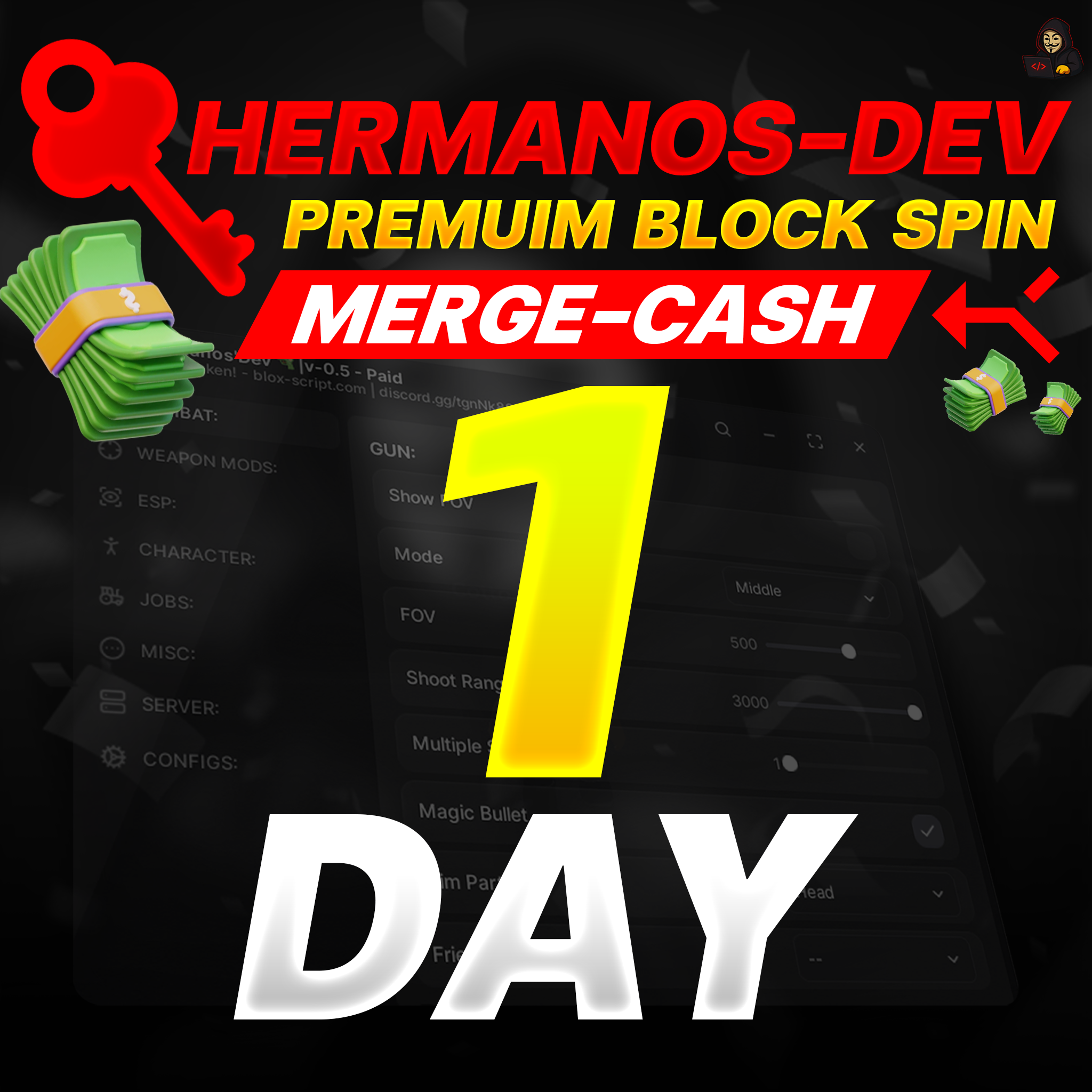 Block Spin - MERGE 1 Day