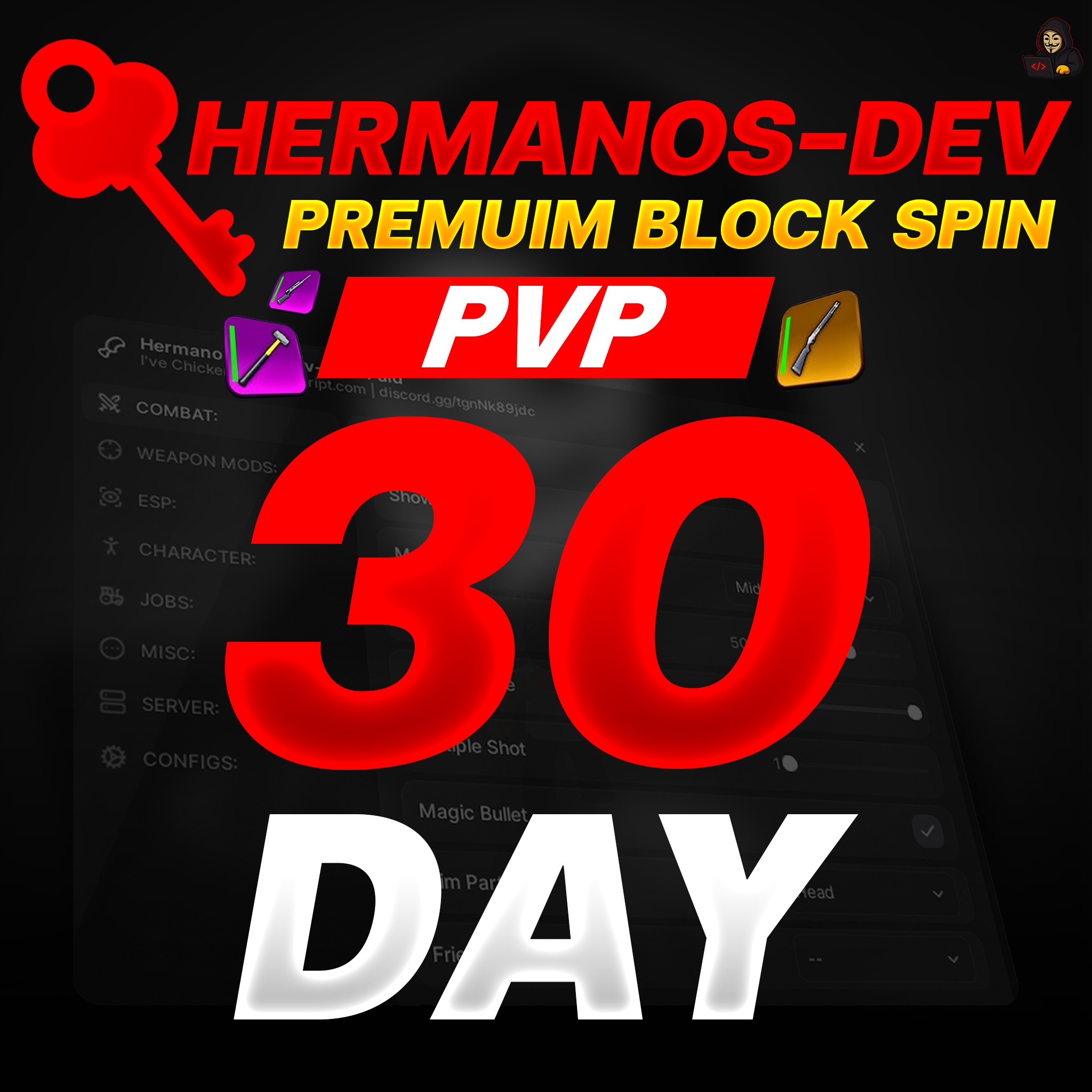Block Spin - PVP 30 Days